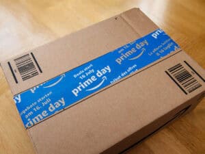 Amazon Prime day special security seal for the sale day