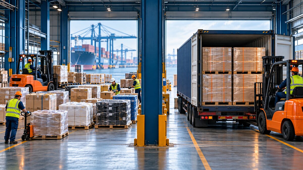 LCL cargo consolidation compared with dedicated FCL container loading in China